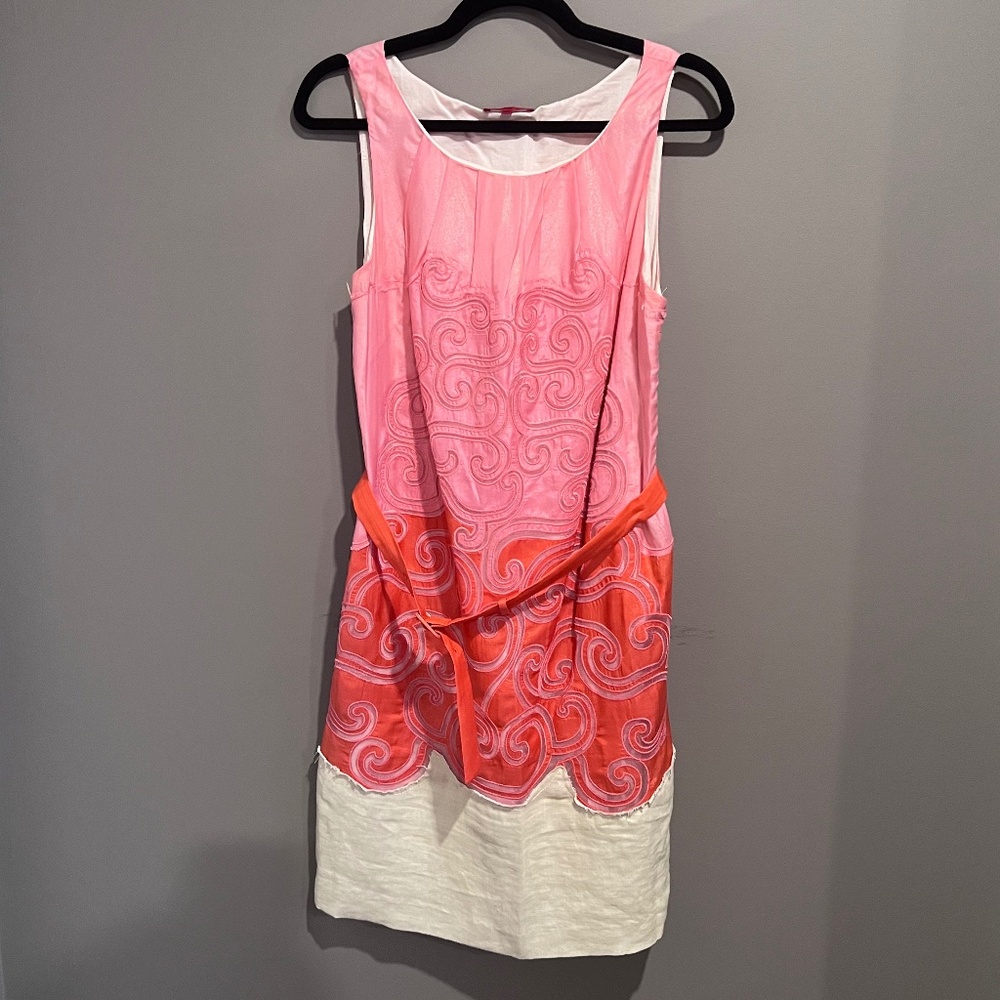 Vivienne Tam Color Block Dress